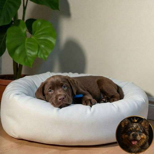 Cachorro LABRADOR RETRIEVIER CHOCOLATE LINEA AMERICANA disponible - Imagen 6