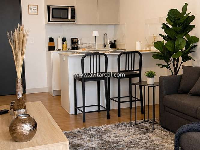 Apartamento amueblado de 1 habitación  | Secrt Escalante