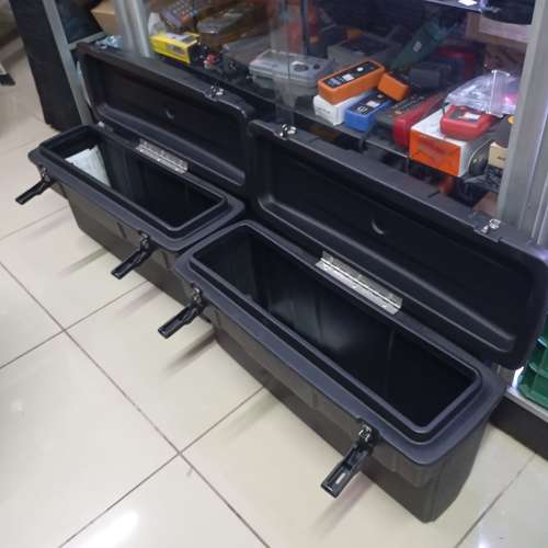 caja almacenar maleta trasera pick up auto cuadraciclo lateral cajón moto cod1523 asch - Imagen 2