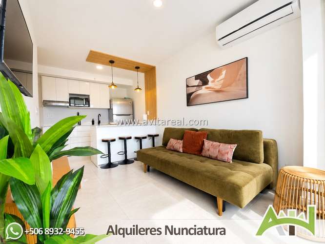 Apartamento de 2 habitaciones | Sky Garden  | AC