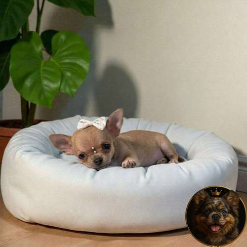 Cachorro CHIHUAHUA CABEZA DE MANZANA TRADICIONAL disponible