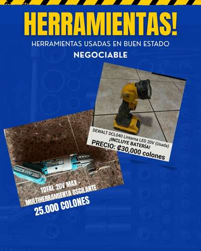 herramientas varias