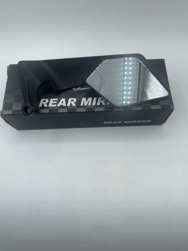 ESPEJO ALERÓN DIAMANTE NEGRO PARA MOTO - Imagen 4