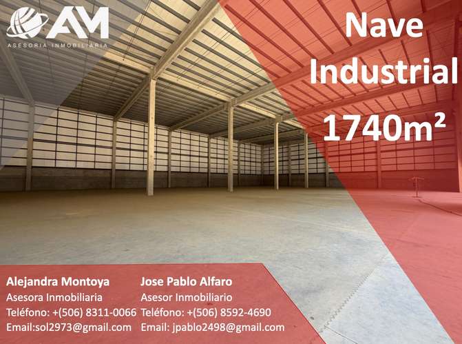 NAVE INDUSTRIAL EN HEREDIA 1740m² - Imagen 1