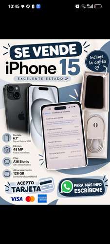 Iphone 15 Nuevo 