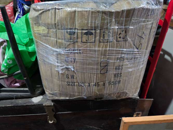 Caja sellada sorpresa de productos electronicos