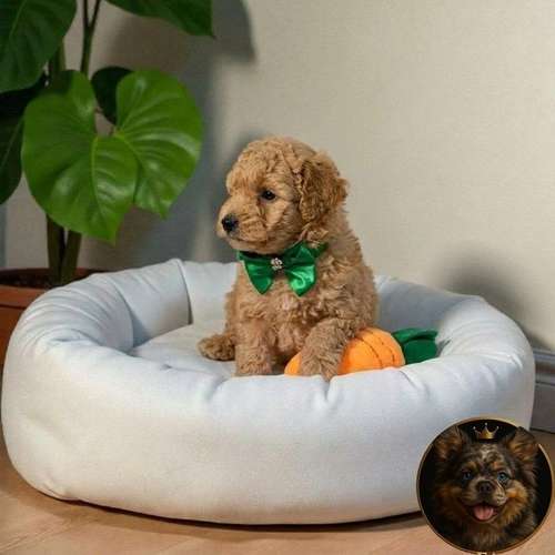 Cachorro FRENCH POODLE APRICOT MINIATURA disponible