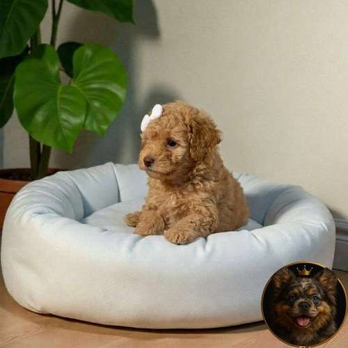 Cachorro FRENCH POODLE APRICOT MINIATURA disponible