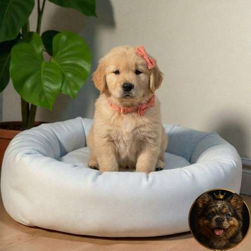 Cachorro GOLDEN RETRIEVER LINEA AMERICANA disponible