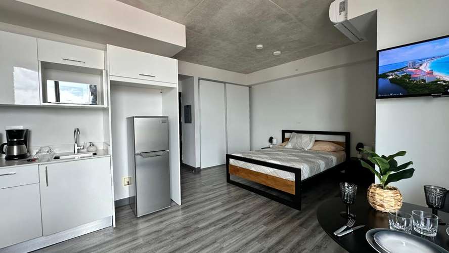 Venta de Aparatamento tipo Estudio amueblado en Sabana Sur, Un Resort en San José # 276 - Imagen 2