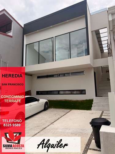 ALQUILER APARTAMENTO NUEVO CONDOMINIO TERRAFE HEREDIA - Imagen 1