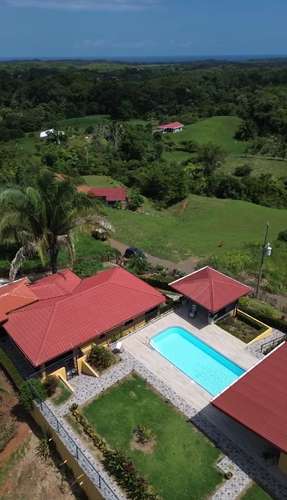 Villa con vista al océano, piscina privada y estudio independiente en Altos de Bejuco - Imagen 20