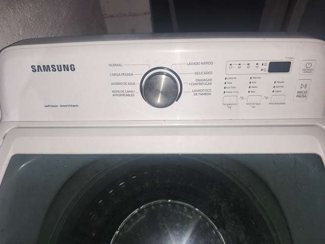 Lavadora Samsung 17 kg Automática Carga Superior (Modelo WA17A3353GW)