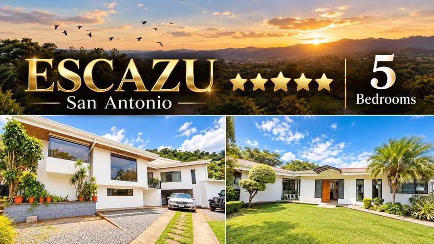 Hermosa Casa Amueblada San Antonio- Escazú 