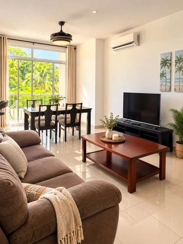 2-Bedroom Furnished Long-Term Rental Near Tamarindo Apt #12