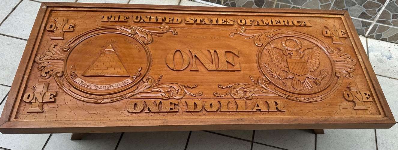 Mesa Cedro Talla dólar  - Imagen 5
