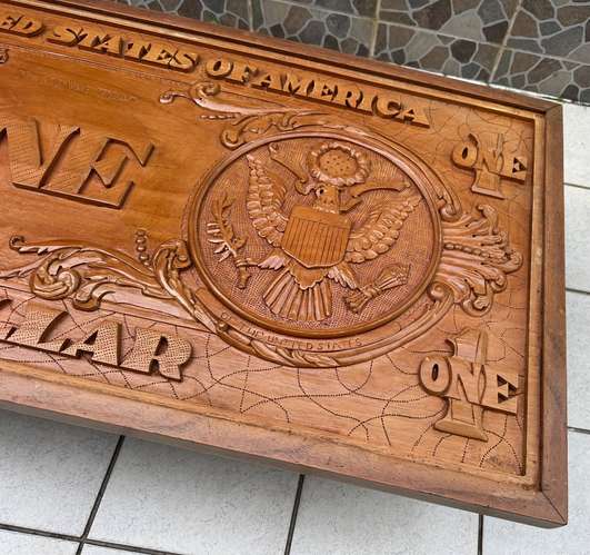 Mesa Cedro Talla dólar  - Imagen 1