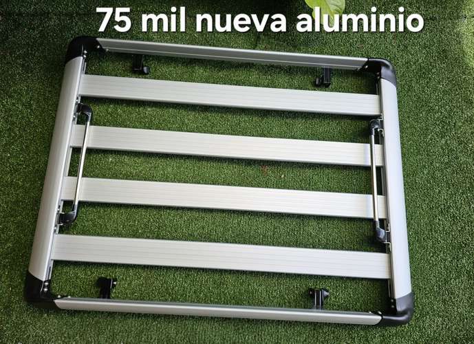 Canasta 75 mil instalación gratis material aluminio mide 1.27x90 nueva 