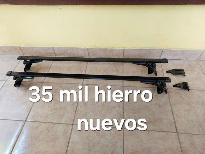 Racks para carro 35 mil instalación gratis material hierro agarre de uña prensa en la puerta 