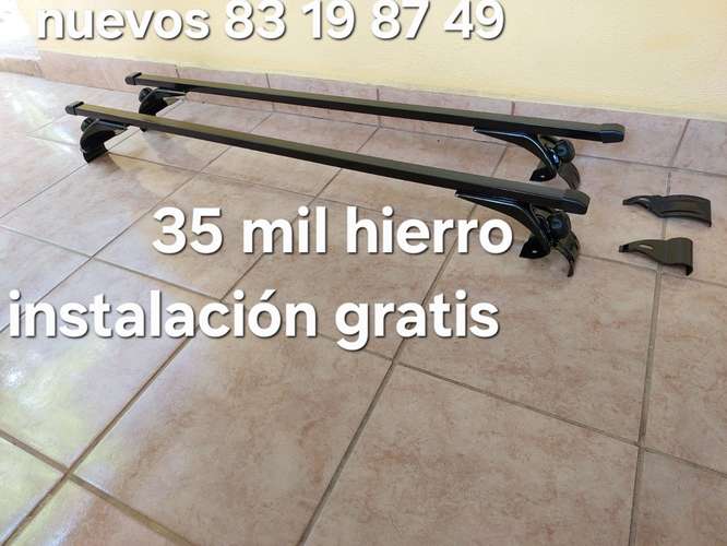 Racks para carro 35 mil instalación gratis material hierro agarre de uña prensa en la puerta 