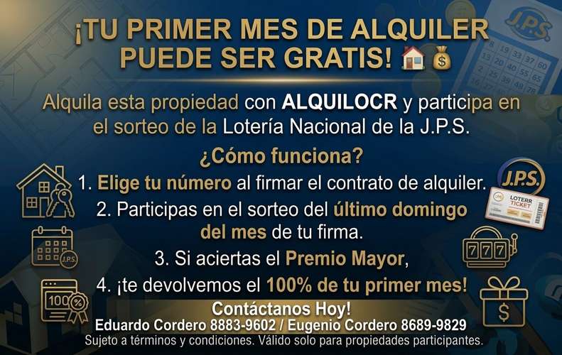 TRES RÍOS 2 DORMITORIOS GRANDES, + OFICINA, 3 BAÑOS
