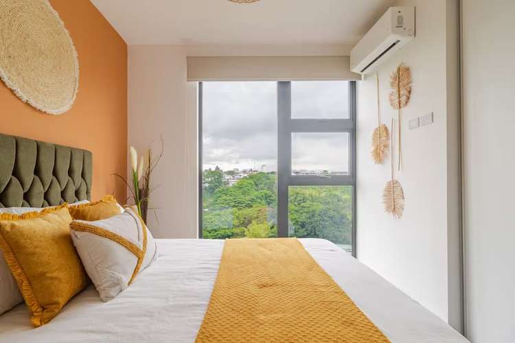 Apartamento amueblado en Nucleo Sabana: lujo y comodidad con balcón, piscina y gimnasio. - Imagen 9