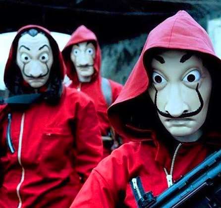 TRAJE DE CASA DE PAPEL CON MASCARA NUEVO