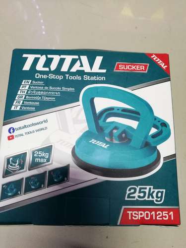 ventosa para vidrio piso soporta 25 kg de 4.5" asch