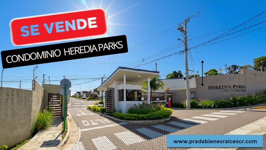 CASA EN VENTA EN CONDOMINIO HEREDIA PARKS
