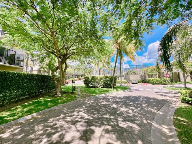 Apartamento Amueblado de 1 Habitación en Pozos de Santa Ana con Balcón y Piscina