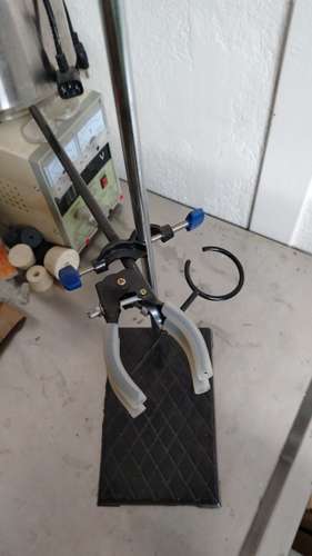 soporte de tubos base alta laboratorio usada cod3619 asch
