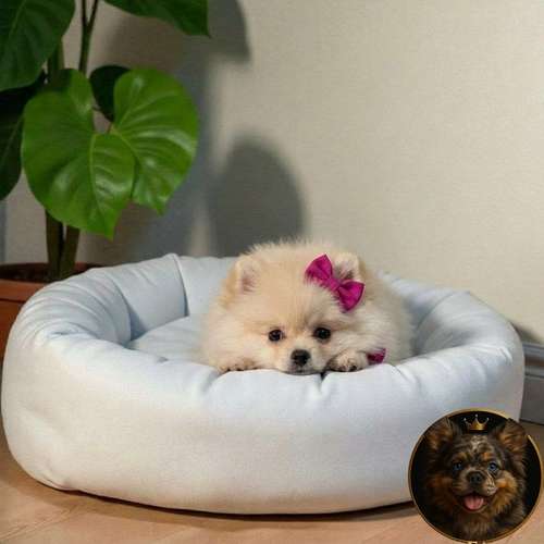 Cachorro POMERANIAN CARA DE OSO disponible - Imagen 3