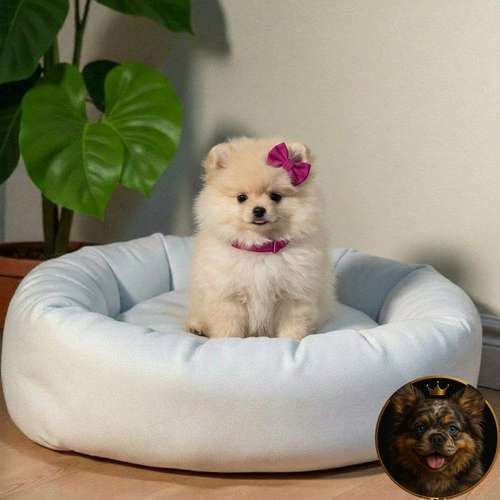 Cachorro POMERANIAN CARA DE OSO disponible - Imagen 2