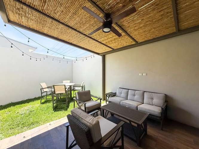 Guachipelín 3-10, vendo hermosa casa, LB, 3 hab, A/C, 2.5 baños, sala TV, terraza-patio, amenidades. - Imagen 7