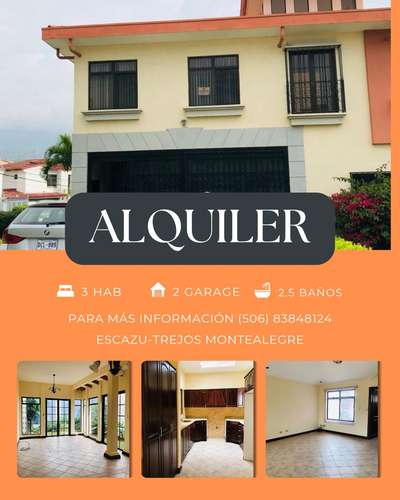 Alquiler para residencia u oficina en Trejos