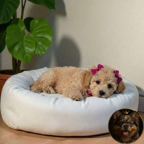 Cachorro French Poodle Mini Tradicional / Miniature Poodle disponible