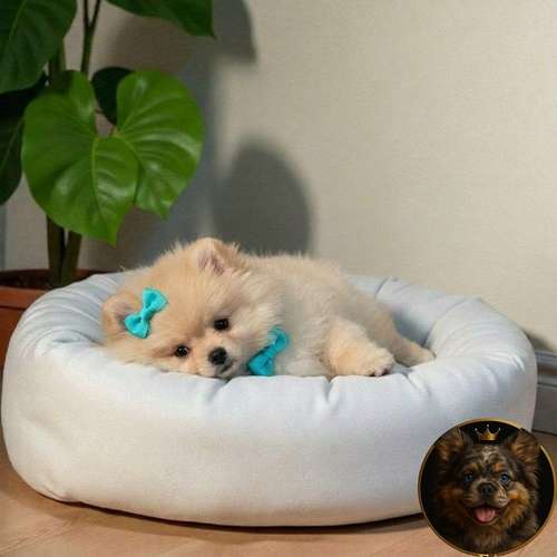Cachorro POMERANIAN CARA DE OSO disponible