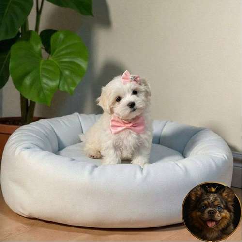 Cachorro Bichón Maltés / Maltese disponible