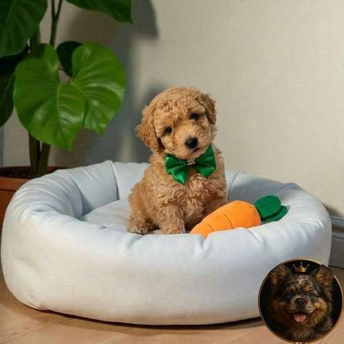 Cachorro FRENCH POODLE APRICOT MINIATURA disponible