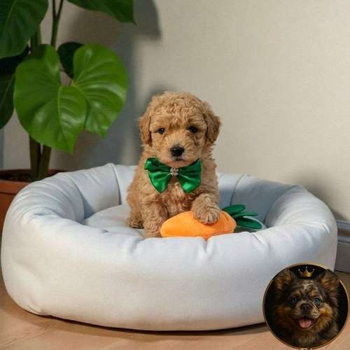 Cachorro FRENCH POODLE APRICOT MINIATURA disponible
