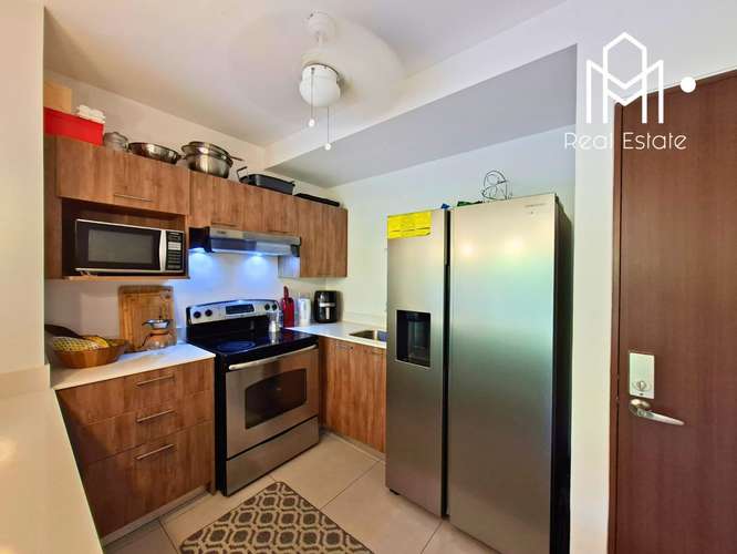Apartamento amueblado de 2 habitaciones en condominio Rioro, Santa Ana, con balcón y piscina - Imagen 3