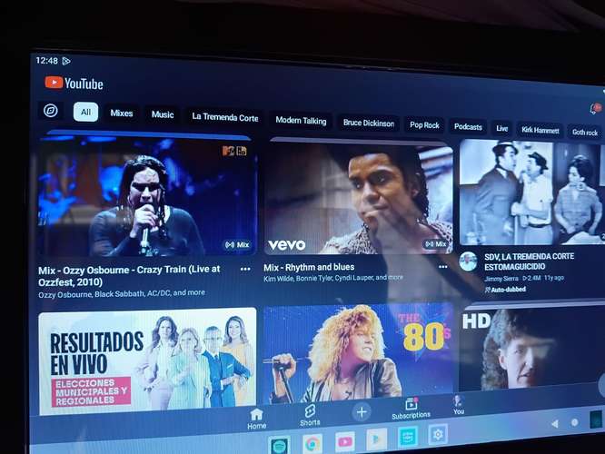 Torre con Pantalla tactil Android Marca Geed 50 mil watss 