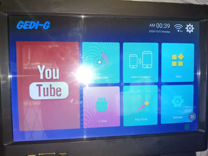 Torre con Pantalla tactil Android Marca Geed 50 mil watss 