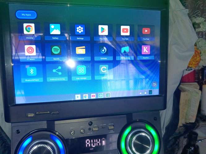 Torre con Pantalla tactil Android Marca Geed 50 mil watss 