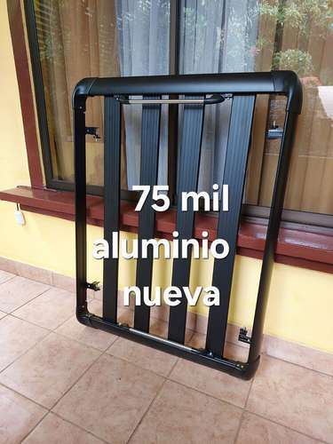 Canasta 75 mil instalación gratis material aluminio mide 1.27x90  - Imagen 13