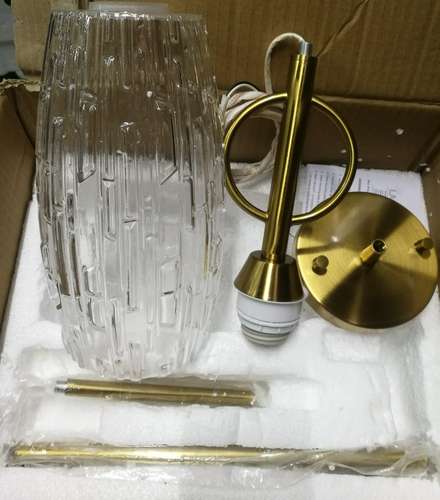 lampara luz iluminacion colgante hogar vidrio transparente cod6339 asch