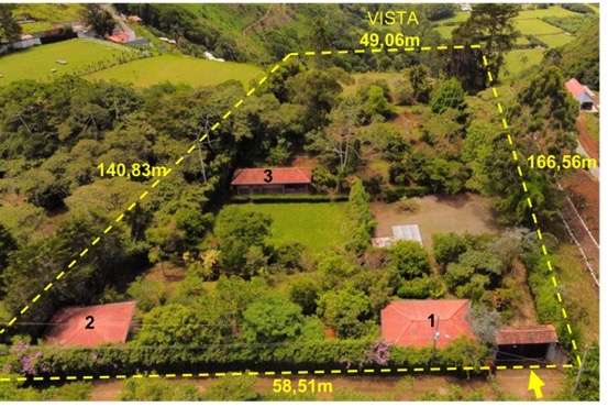 Se vende preciosa quinta de descanso con una increíble vista hacia el Valle de Ujarrás ubicada en Paraíso de Cartago