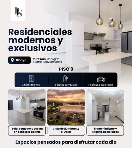 Alquiler de Apartamento de Lujo en Khaya Ruta Uno Heredia – con Hermosa Vista al Oeste   - Imagen 2