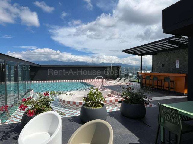 Alquiler de Apartamento AMUEBLADO en Torre Sky Garden, Rohrmoser. 