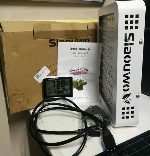 luz lampara hidroponia plantas jardin kit cod3441 asch - Imagen 2